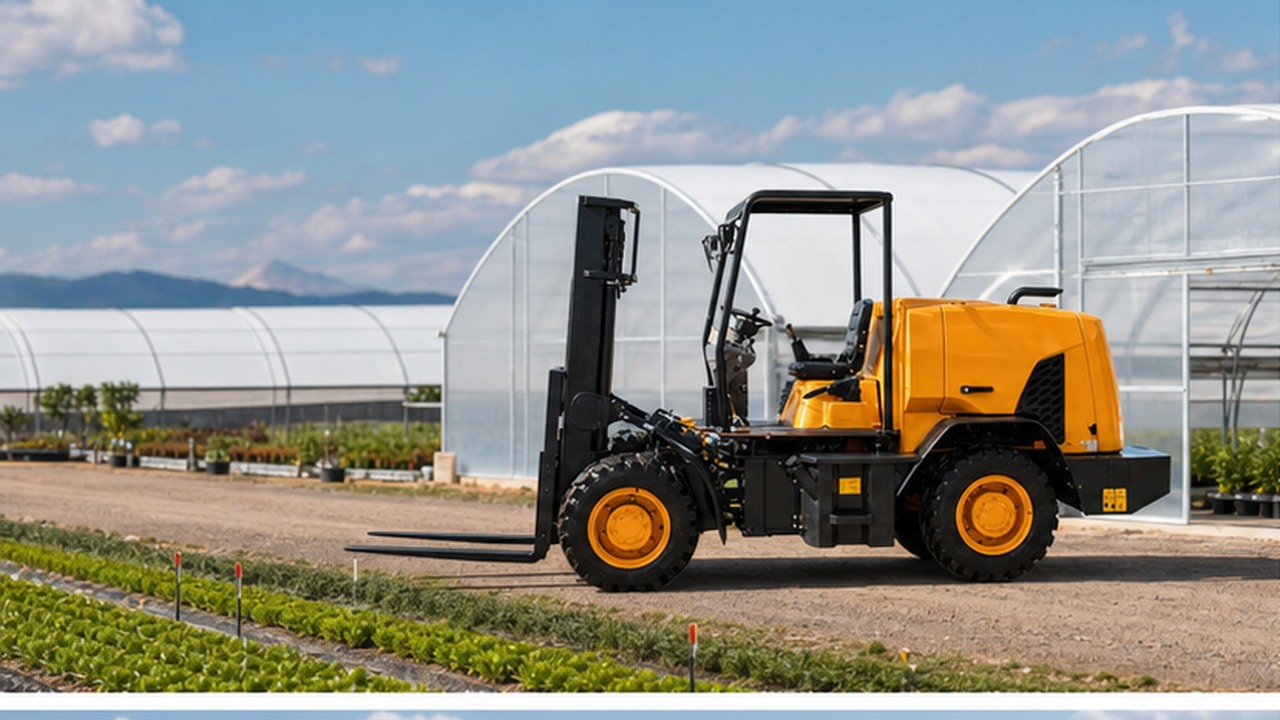 Precision Agriculture with Rear-Pivot Rough-Terrain Forklifts: A 2026 Crop-Row Clearance Guide