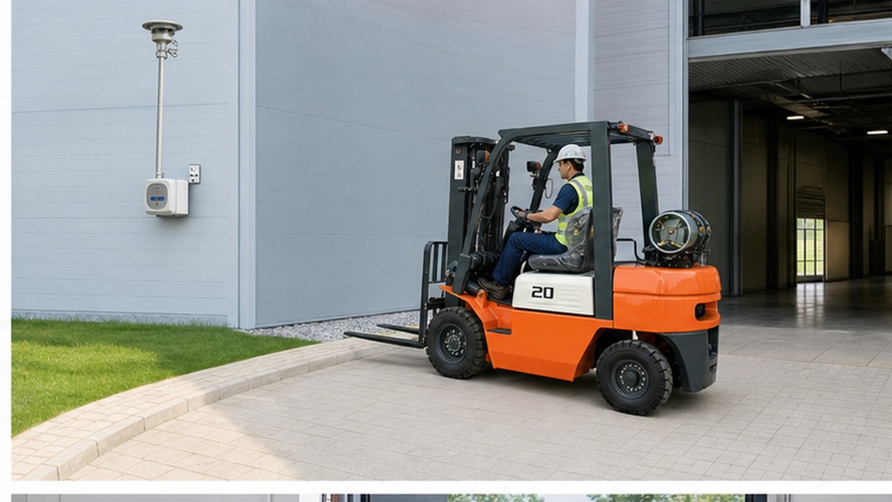 Indoor-Outdoor LPG Forklift Routes: A 2026 Exposure Monitoring and Ventilation Guide