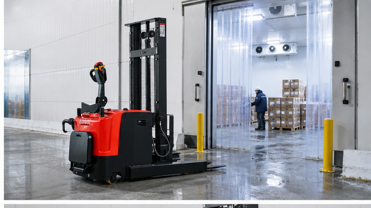 Electric Stackers in Cold Stores: A 2026 Condensation, Wheel-Traction and Transition Guide