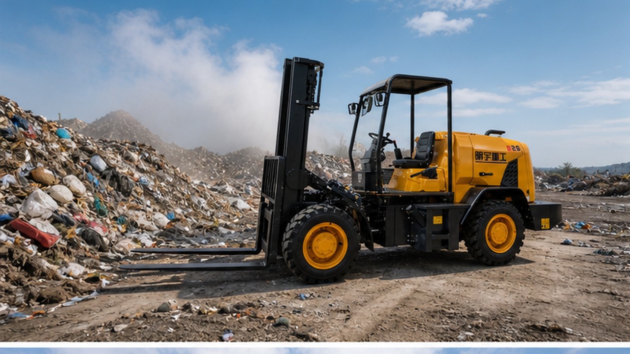 Remote Forklifts for Landfill Operations: A 2026 Heat, Dust and Camera-Coverage Guide