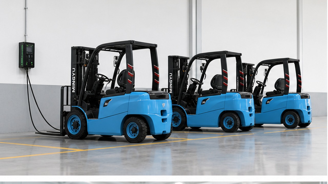 Shared Chargers for Mixed Electric Forklift Fleets: A 2026 Connector and Queue Guide