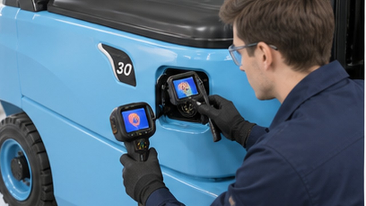 Thermal Checks for Opportunity Charging: A 2026 Electric Forklift Connector Guide