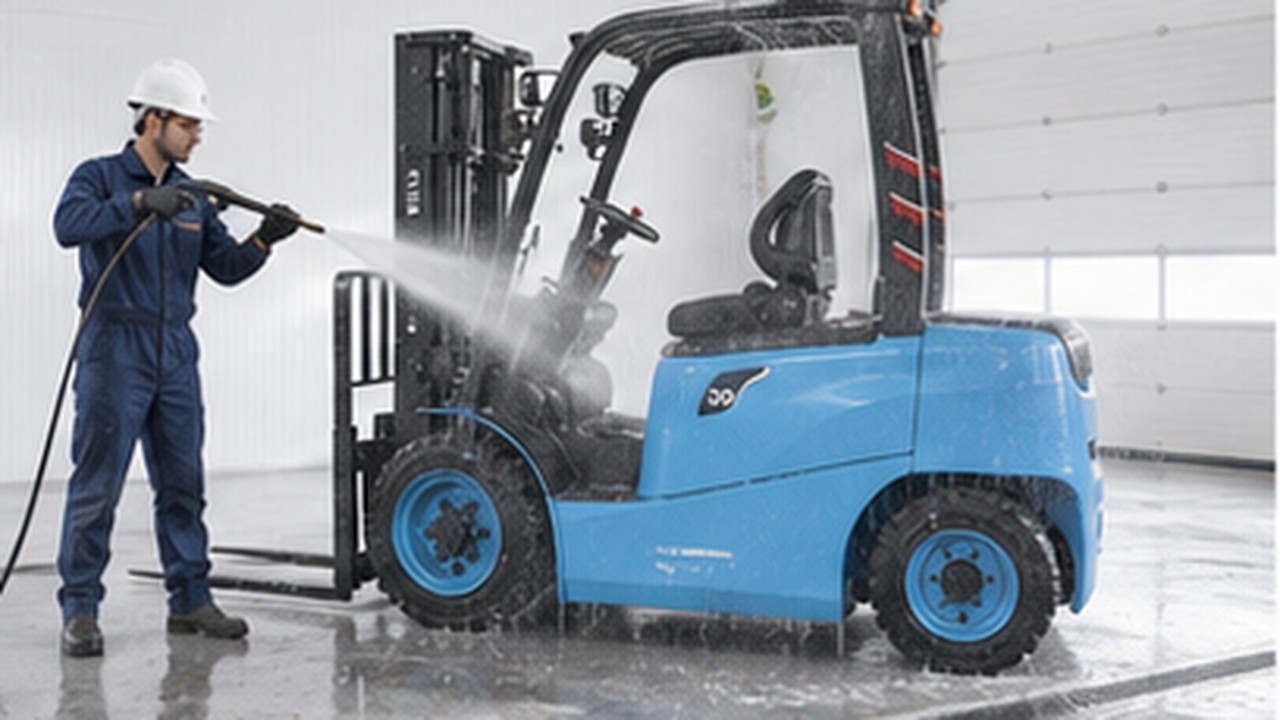 Washdown-Ready Electric Forklifts: A 2026 Moisture-Ingress and Insulation Guide