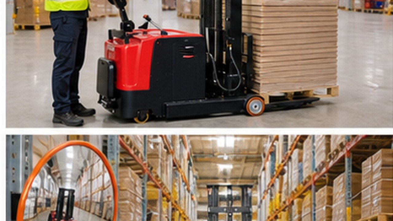 Mirror and Camera Placement for Narrow-Aisle Stackers: A 2026 Visibility Guide