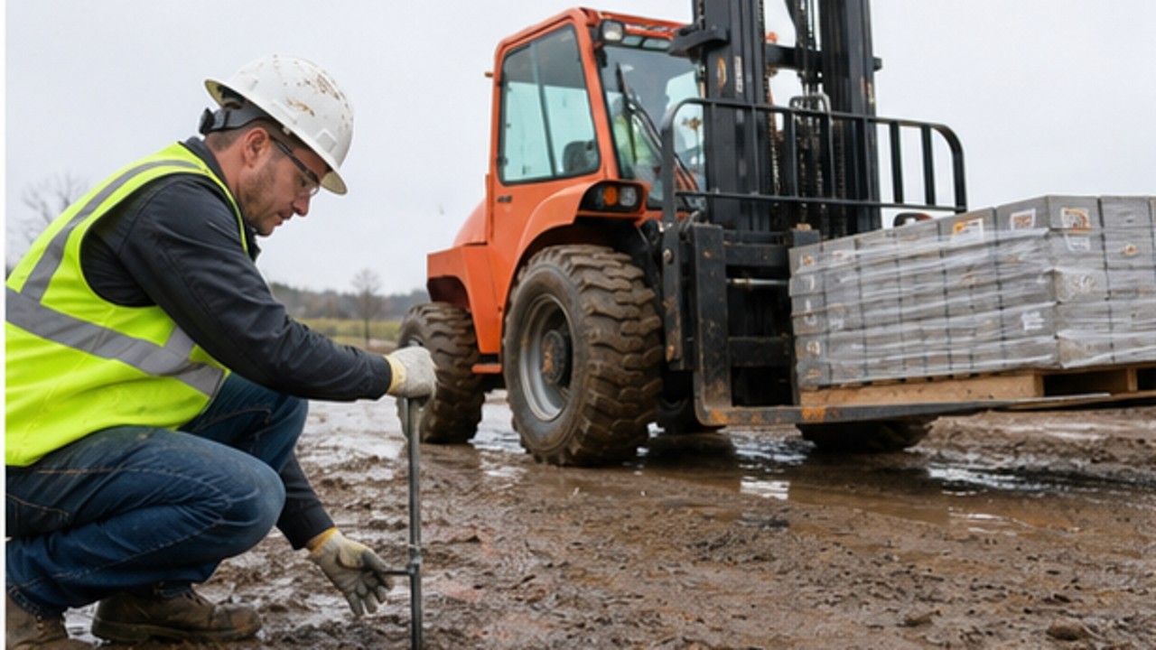 Rain-Ready Trafficability Controls for Rear-Pivot Forklifts: A 2026 Guide