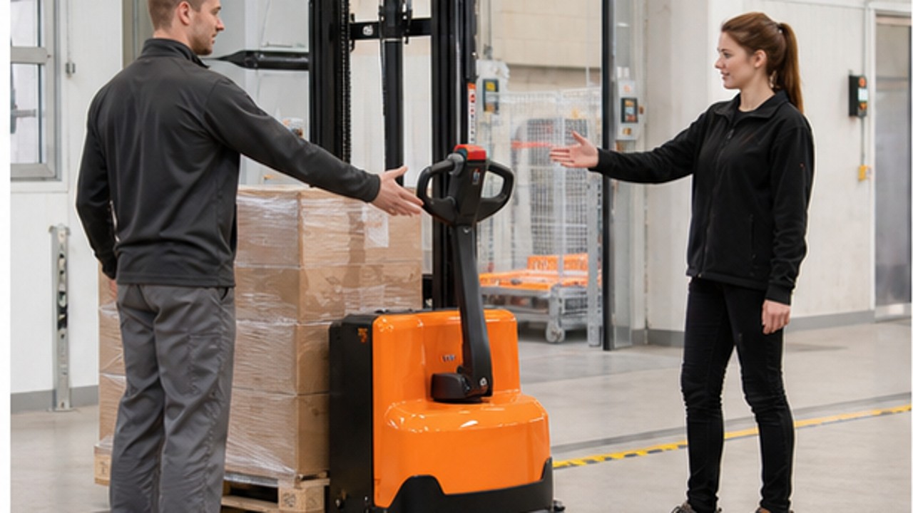 Human Handoff Zones for Electric Stackers: A 2026 Mixed-Flow Guide