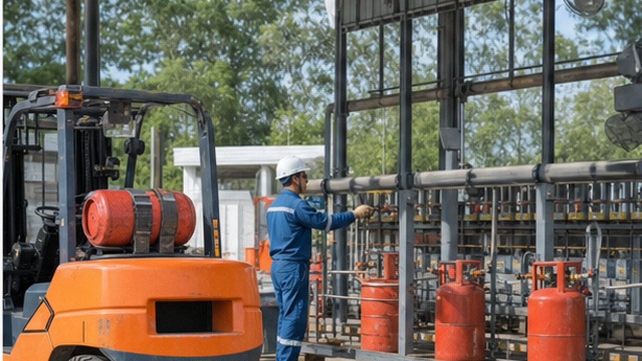 Cylinder-Exchange Leak Detection for LPG Forklifts: A 2026 Guide