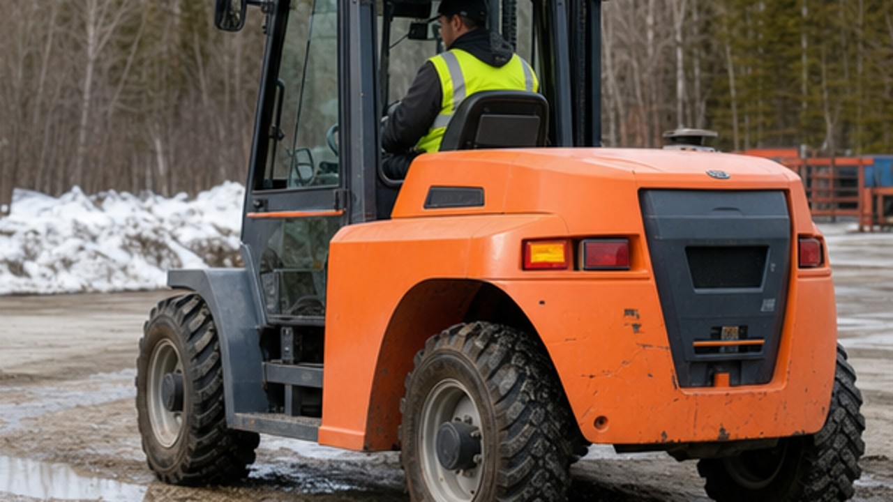 Frost-Thaw Ground Checks for Rear-Pivot Forklifts: A 2026 Guide