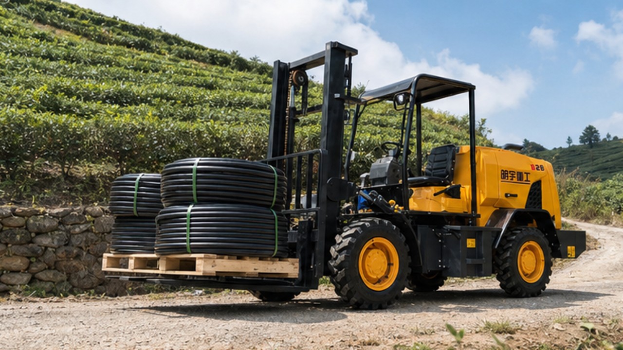 Low-Loader Transport for Rear-Pivot Forklifts: A 2026 Securement Guide
