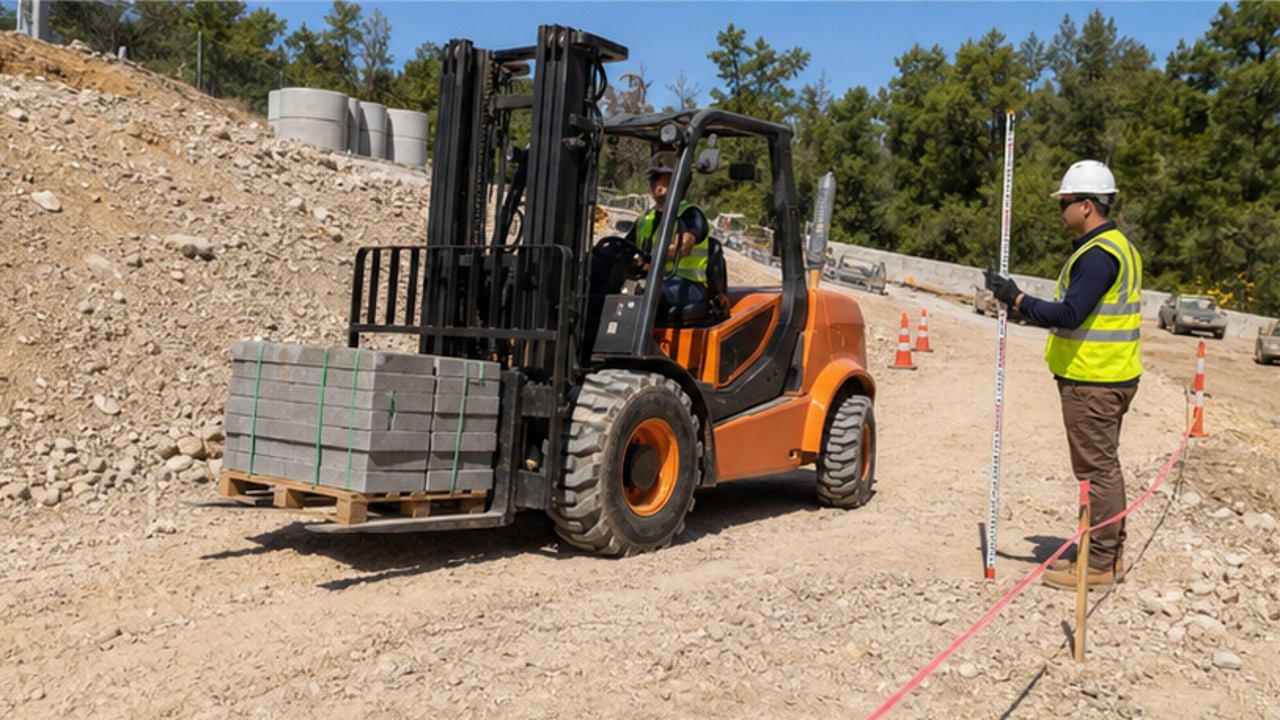 Side-Slope Route Validation for Rear-Pivot Forklifts: A 2026 Guide
