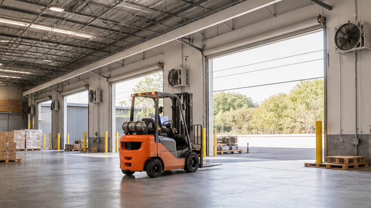 Ventilation Planning for Diesel Forklifts: A 2026 Exposure-Control Guide