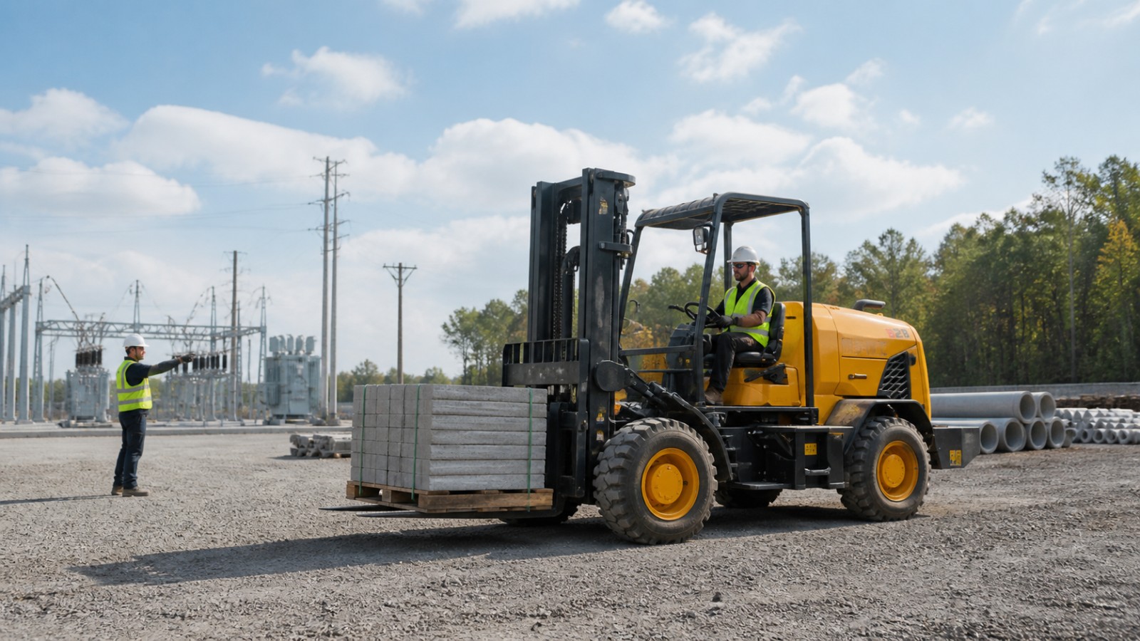 Grid Resilience Buildout: Rough-Terrain Forklifts for Utility Projects in 2026