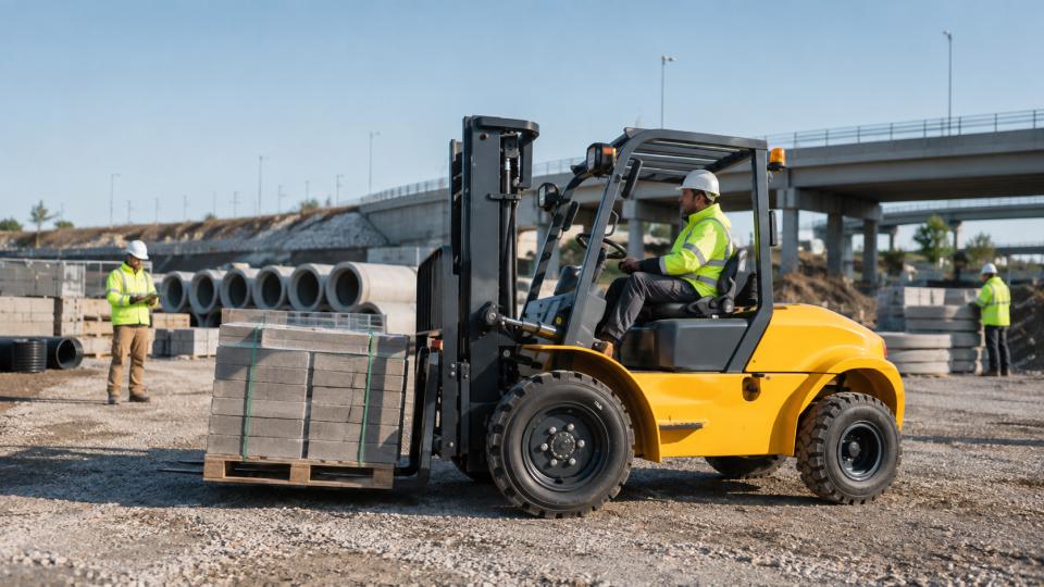 Capricorn Bioceanic Corridor 2026: Rear-Swing Rough-Terrain Forklifts for Tight Infrastructure Yards