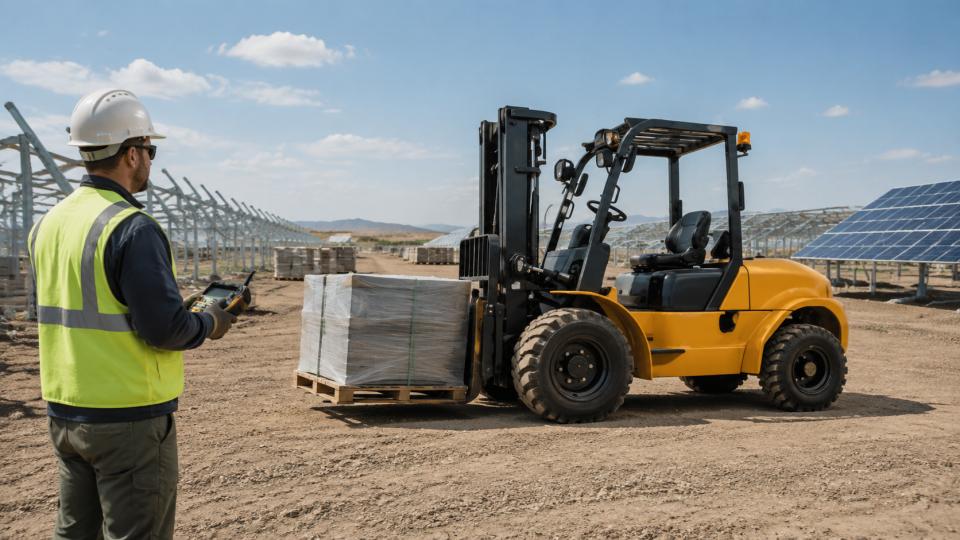 Arctic Route Uncertainty in 2026: Remote-Controlled Rough-Terrain Forklifts for Polar Logistics