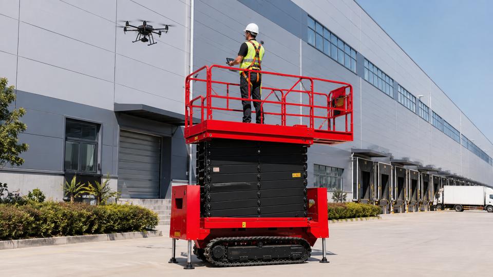 New EU Carbon Standards for Logistics Buildings: Scissor Lifts for 2026 Retrofit Work
