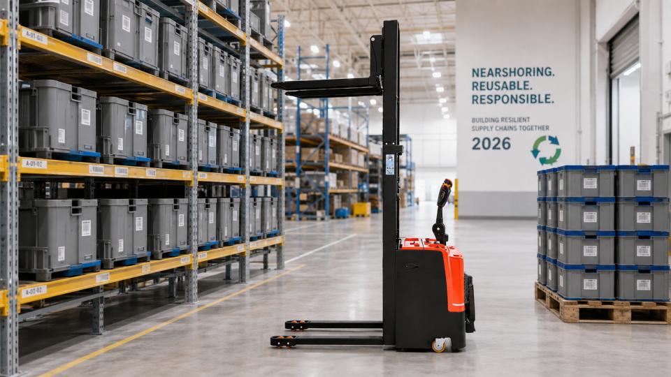 Forklift Automation Growth in 2026: Electric Stackers for Human-in-the-Loop Warehouses