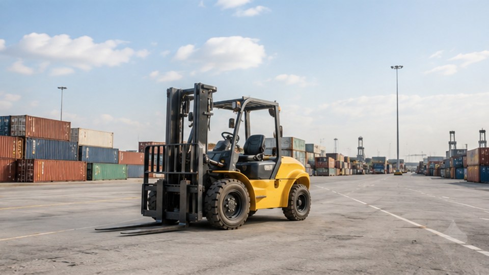 APEC Smart Customs in 2026: Rear-Swing Rough-Terrain Forklifts for Border Staging Yards