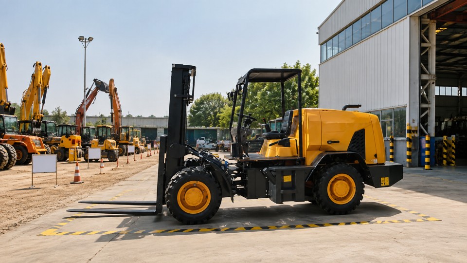 India September 2026 Machinery Safety Order: Rear-Swing Rough-Terrain Forklift Readiness