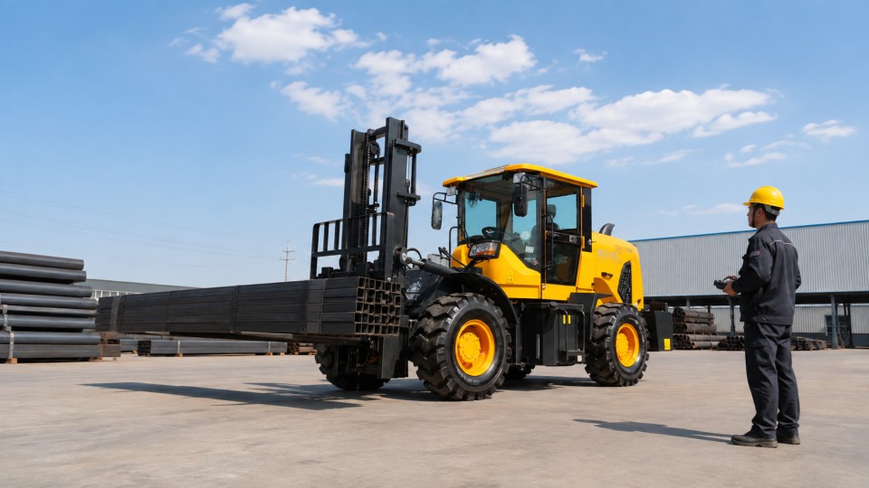 Forklift Lifting Incident Lessons in September 2026: Remote-Controlled Rough-Terrain Handling