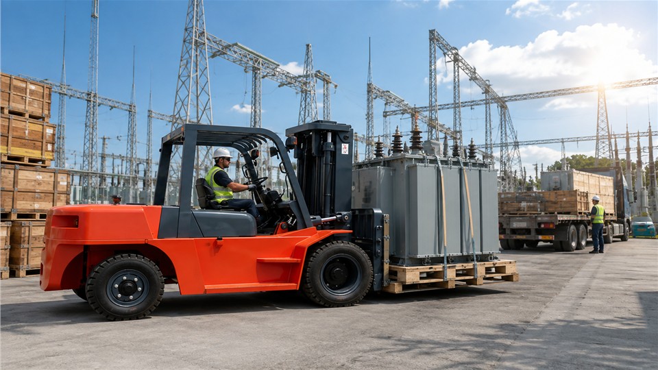 From Oil to AI in September 2026: Diesel Forklifts for Transformer and Grid Logistics