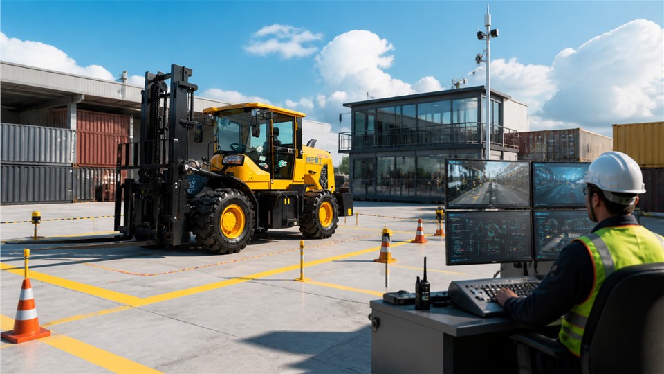 Award-Winning Lift-Truck Automation Portals: Remote Rough-Terrain Forklift Deployment in 2026
