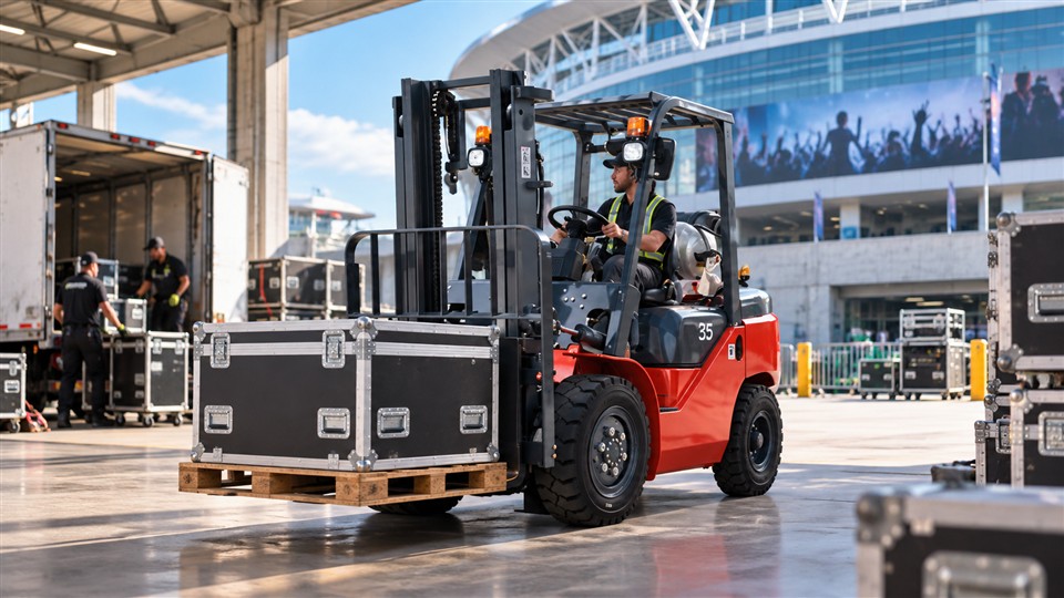 Zero-Failure Sporting Event Logistics: LPG Forklifts for Agile 2026 Operations
