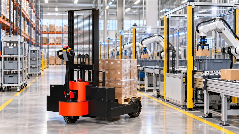 Profitable Robotic Piece-Picking in 2026: Electric Stackers for Replenishment and Exceptions