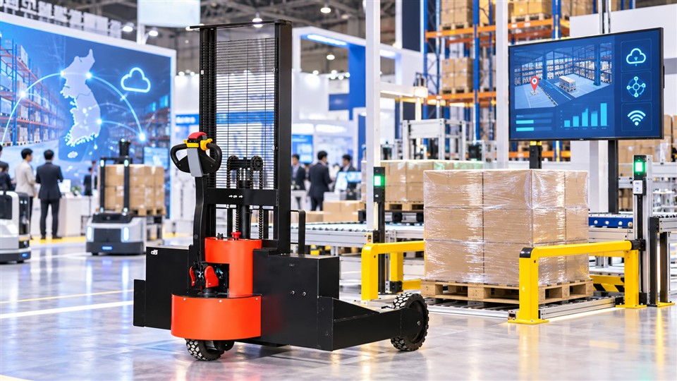 SCM FAIR Korea 2026: Electric Stackers for WMS, IoT and Real-Time Fulfillment