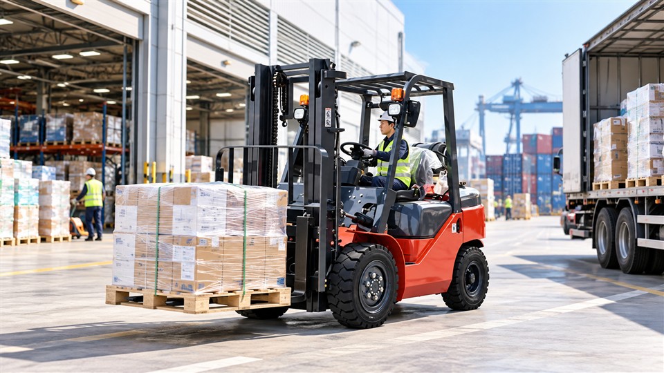 SCM FAIR Digital Freight 2026: LPG Forklifts for Flexible Export Cross-Docks