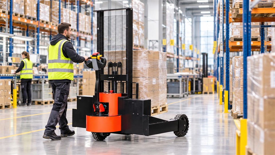 60,000 Items a Day in 2026: Electric Stackers for High-Volume EWM Cutover Stability