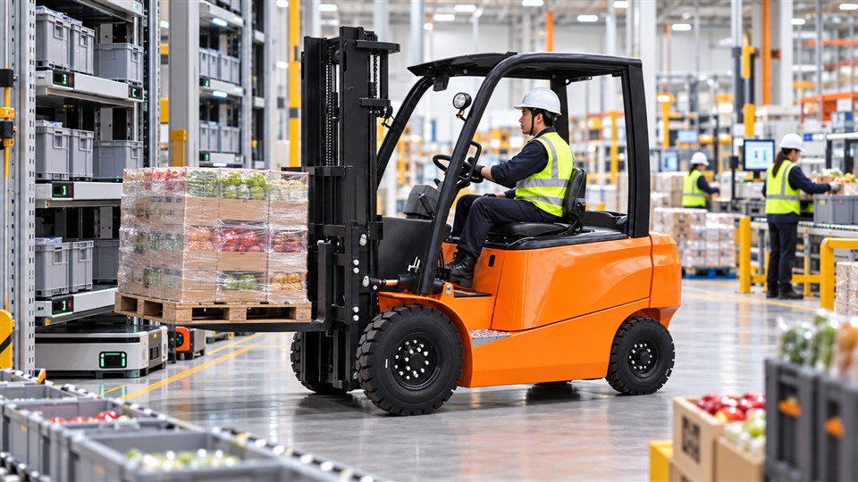 Beyond Copilots 2026: Electric Forklifts for AI-Directed Grocery Replenishment