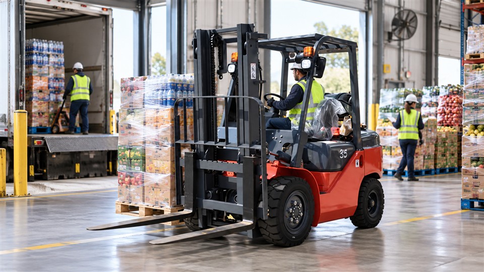 AWG Distribution Center Tour 2026: LPG Forklifts for High-Volume Grocery Cross-Docks