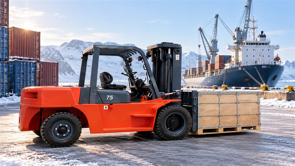Arctic Shipping Route 2026: Diesel Forklifts for Resilient Cold-Weather Port Yards