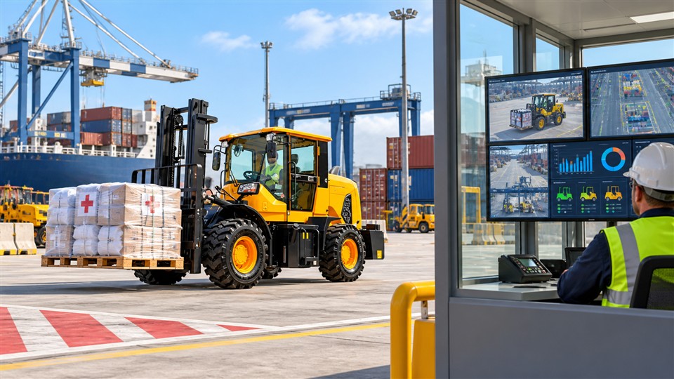 SCAI 2026 Real-Time Analytics: Remote Rough-Terrain Forklifts for Controlled Exception Recovery