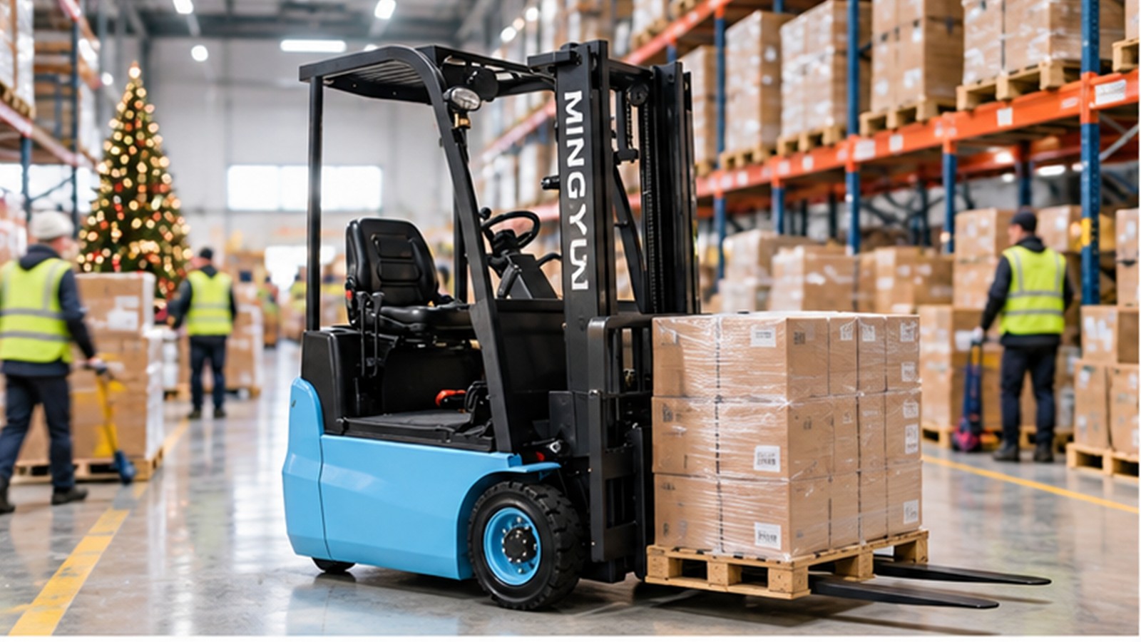 Q4 Peak Charging Plan: Electric Forklift Readiness for Holiday Warehouses