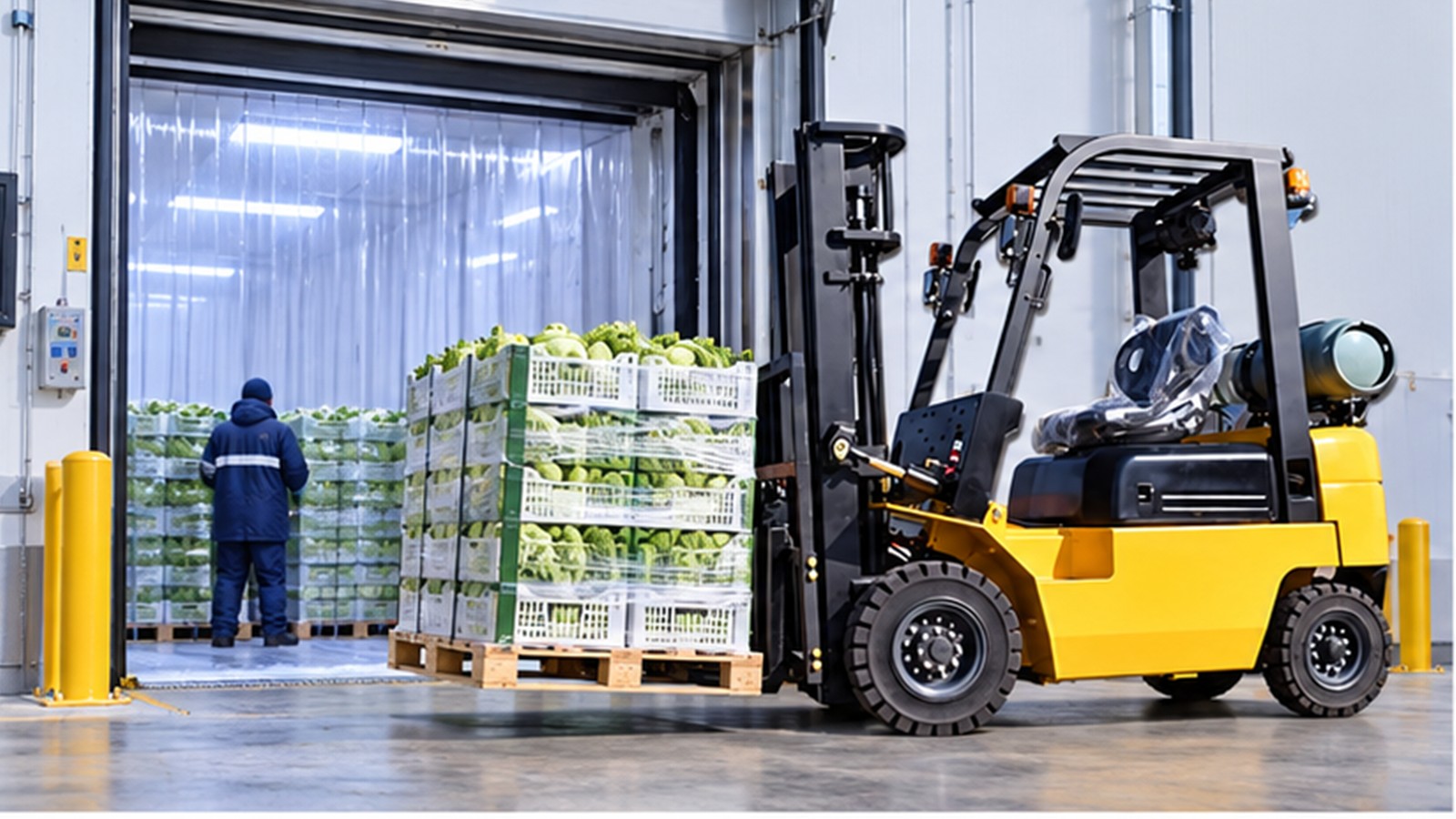 Seasonal Export Cold Chains: Dual-Fuel Forklift Continuity for Late 2026