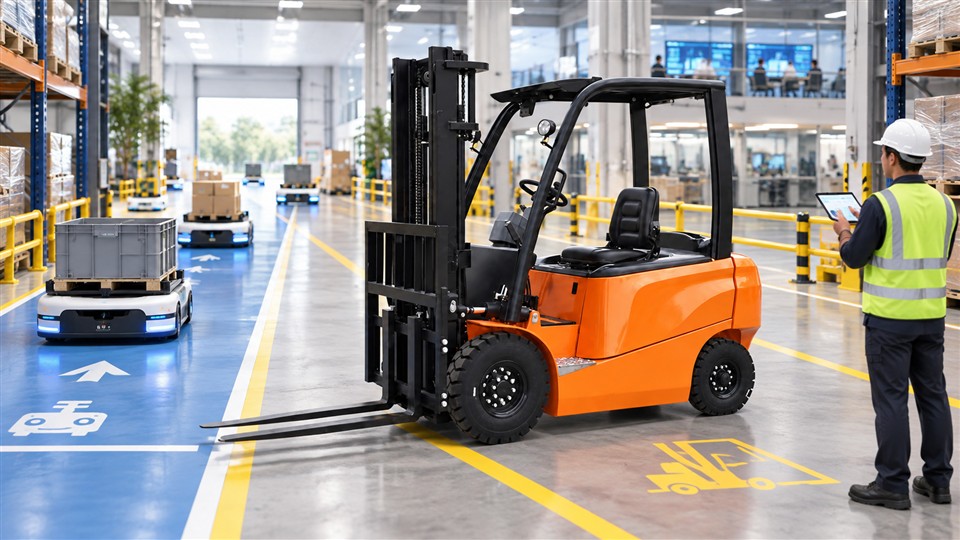 Gartner Warehouse AI 2026: Electric Forklifts for Human-Supervised Physical AI