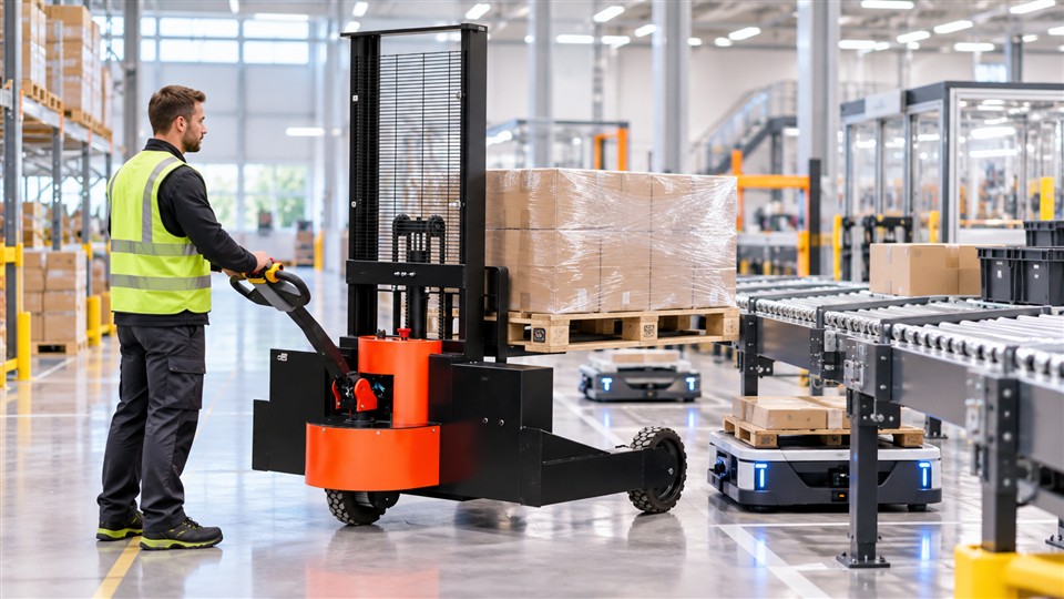 Tomorrow's Warehouse 2026: Electric Stackers for Flexible Human-Automation Buffers