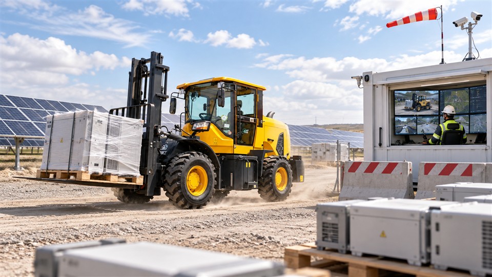 DHL Trend Radar 8.0: Remote Rough-Terrain Forklifts for Weather-Resilient Field Logistics