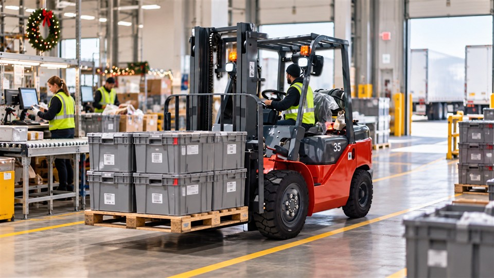 Holiday Returns Readiness 2026: LPG Forklifts for Flexible Reverse-Logistics Cells