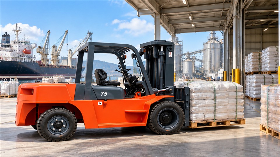 Food Factory Expansion 2026: Diesel Forklifts for Outdoor Machinery Receiving