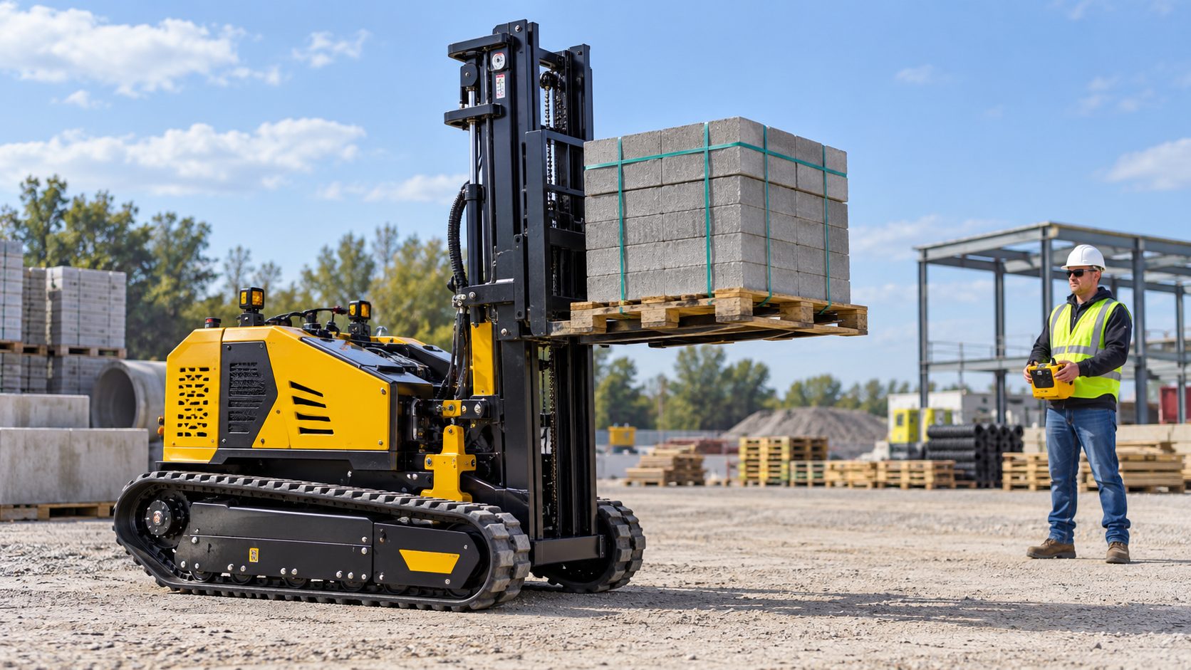 Human-Safe Hazard Logistics 2026: Remote Rough-Terrain Forklifts for Protected Handling