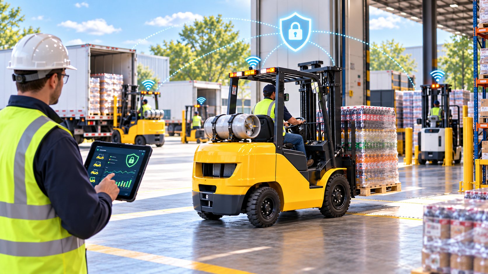 AI-Driven Cybersecurity 2026: LPG Forklifts with Protected Fleet Telemetry