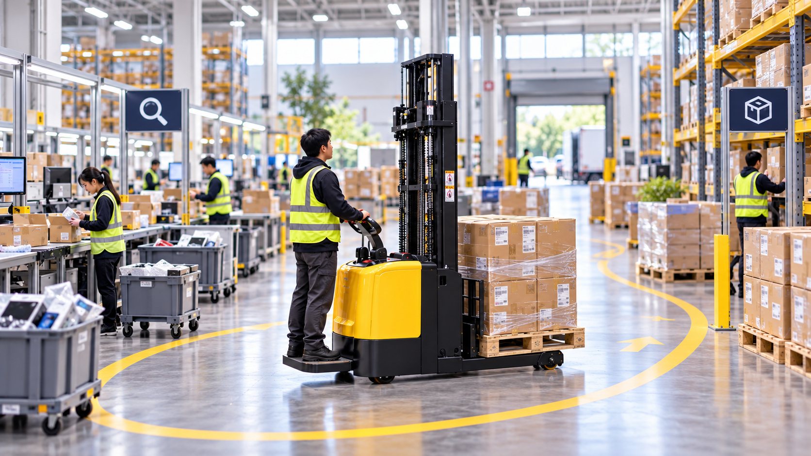 Reverse Logistics 2026: Electric Stackers for Returns and Circular Warehouse Flows