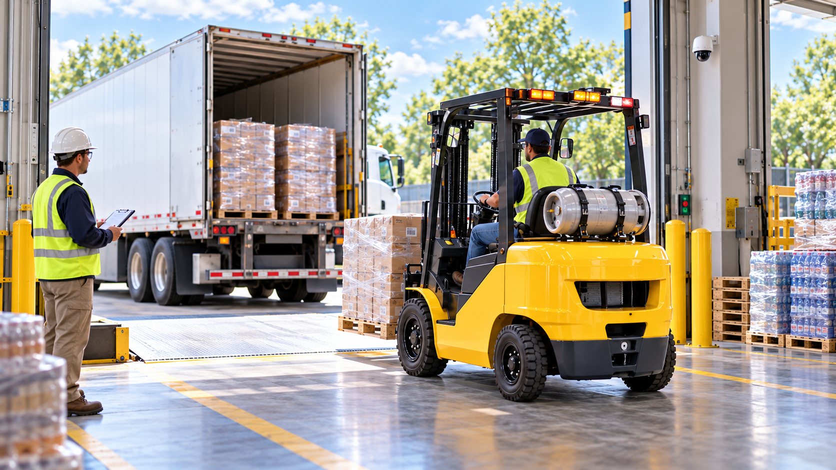 Fleet Camera Safety 2026: LPG Forklifts for Visible Mixed-Fleet Operations