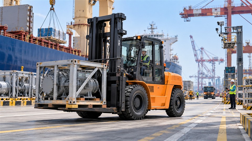 Smart Port Digitalization 2026: Diesel Forklifts for Breakbulk Resilience