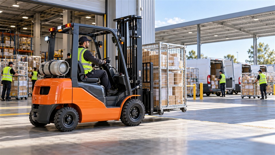 Last-Mile Adoption Gap 2026: LPG Forklifts for Flexible Regional Hubs