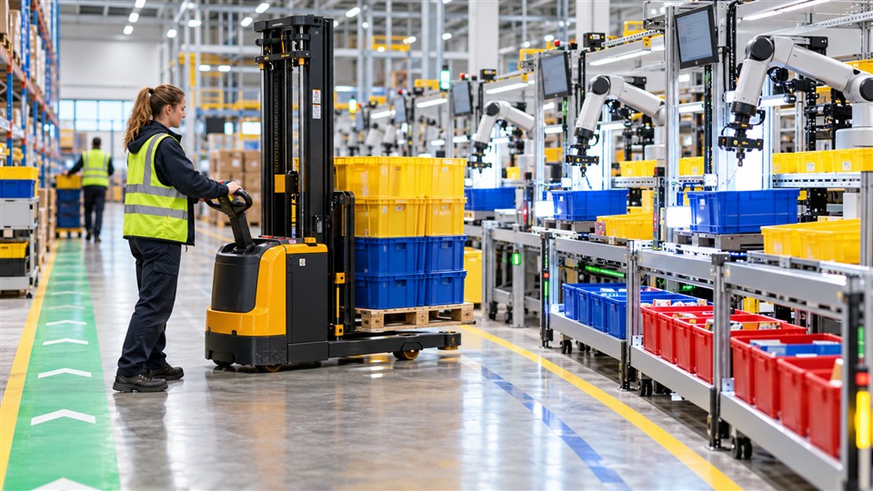 Urgency-Aware Intralogistics 2026: Electric Stackers for Priority Buffers