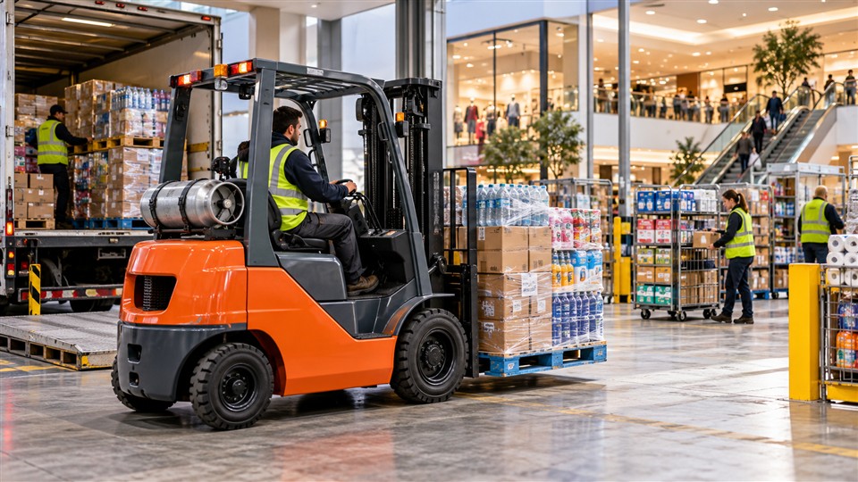 Omnichannel Flexibility 2026: LPG Forklifts for Pop-Up Fulfillment Zones