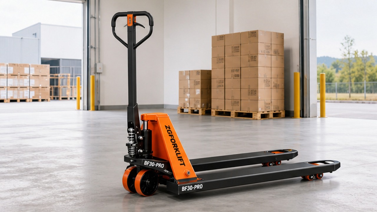 BF30-PRO Manual Pallet Truck for Heavy Pallet Movement